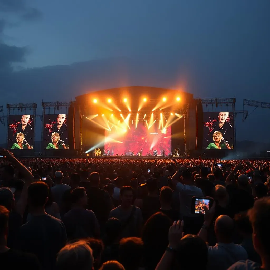 Beyond the Big Screen: Concerts and Public Appearances