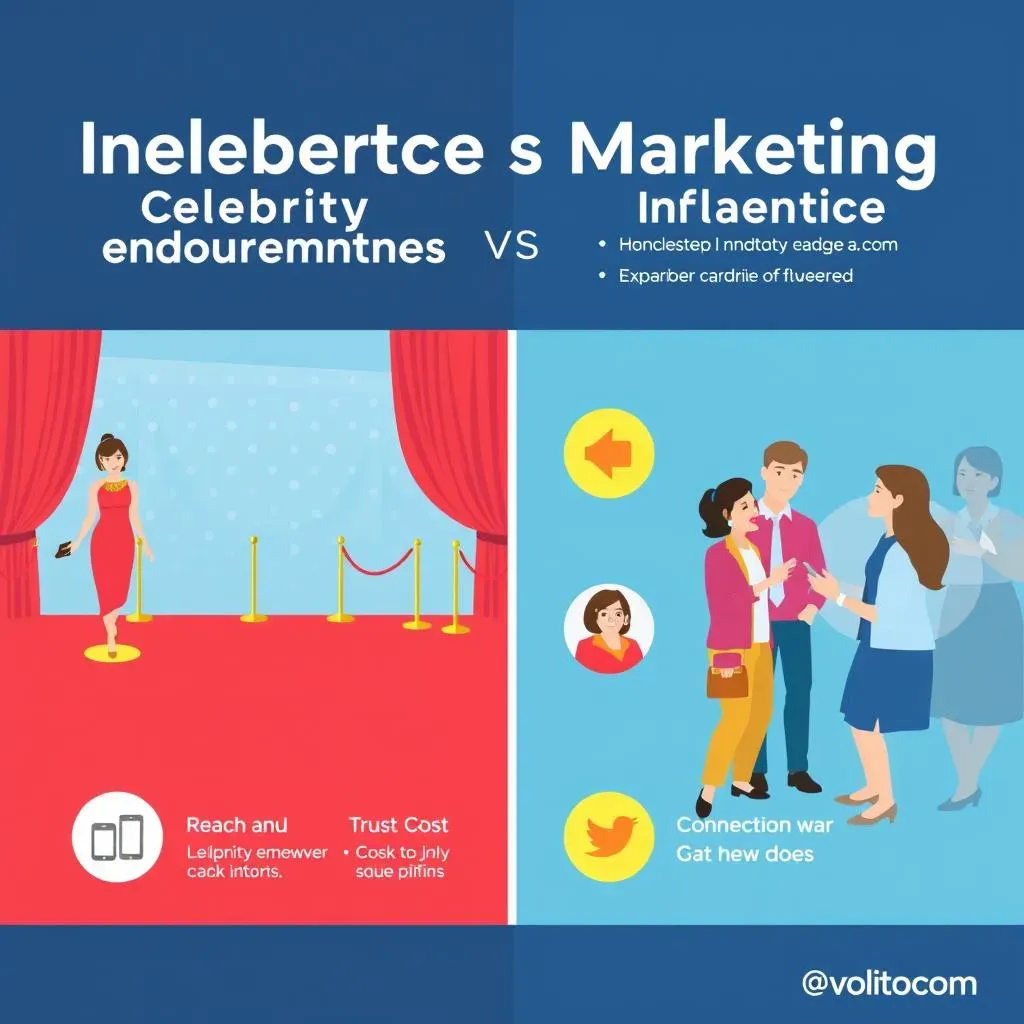 Celebrity Endorsements vs. Influencer Marketing: A Comparison