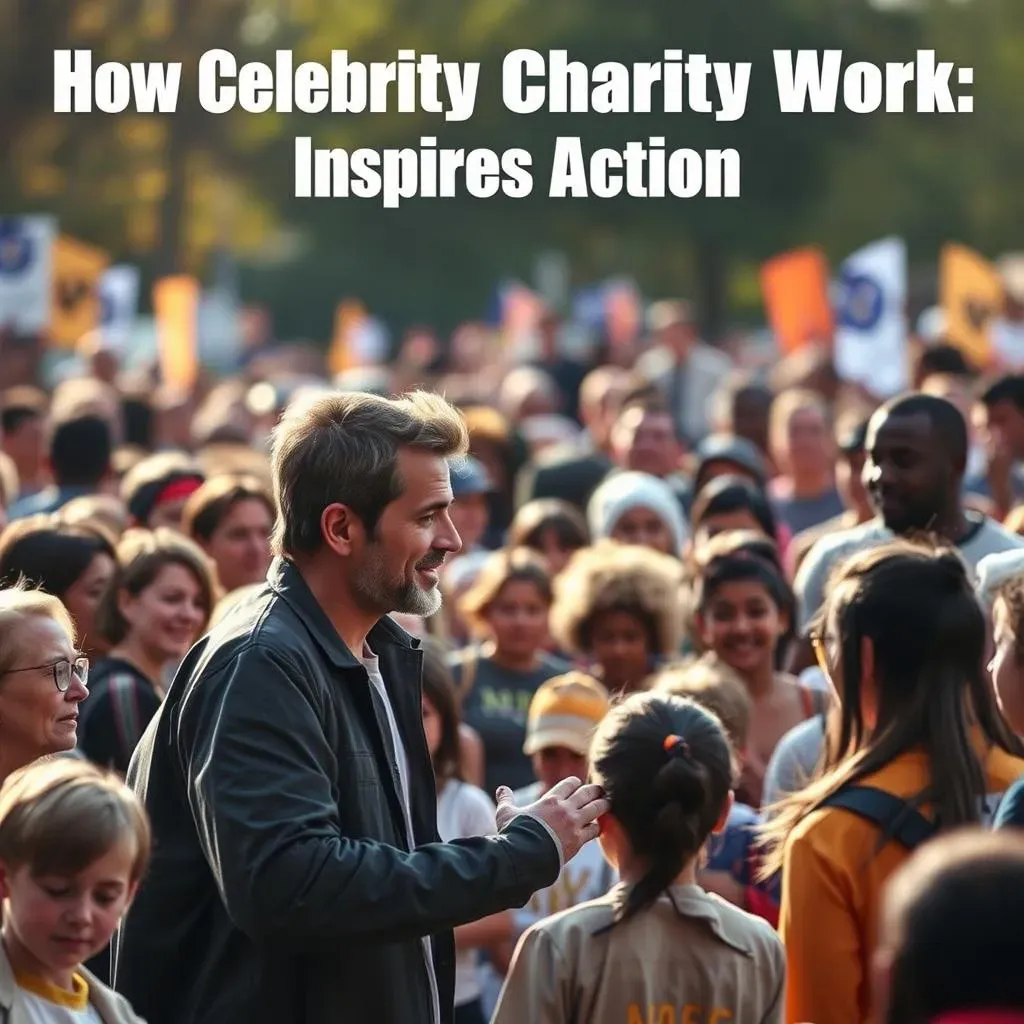 How Celebrity Charity Work Inspires Action