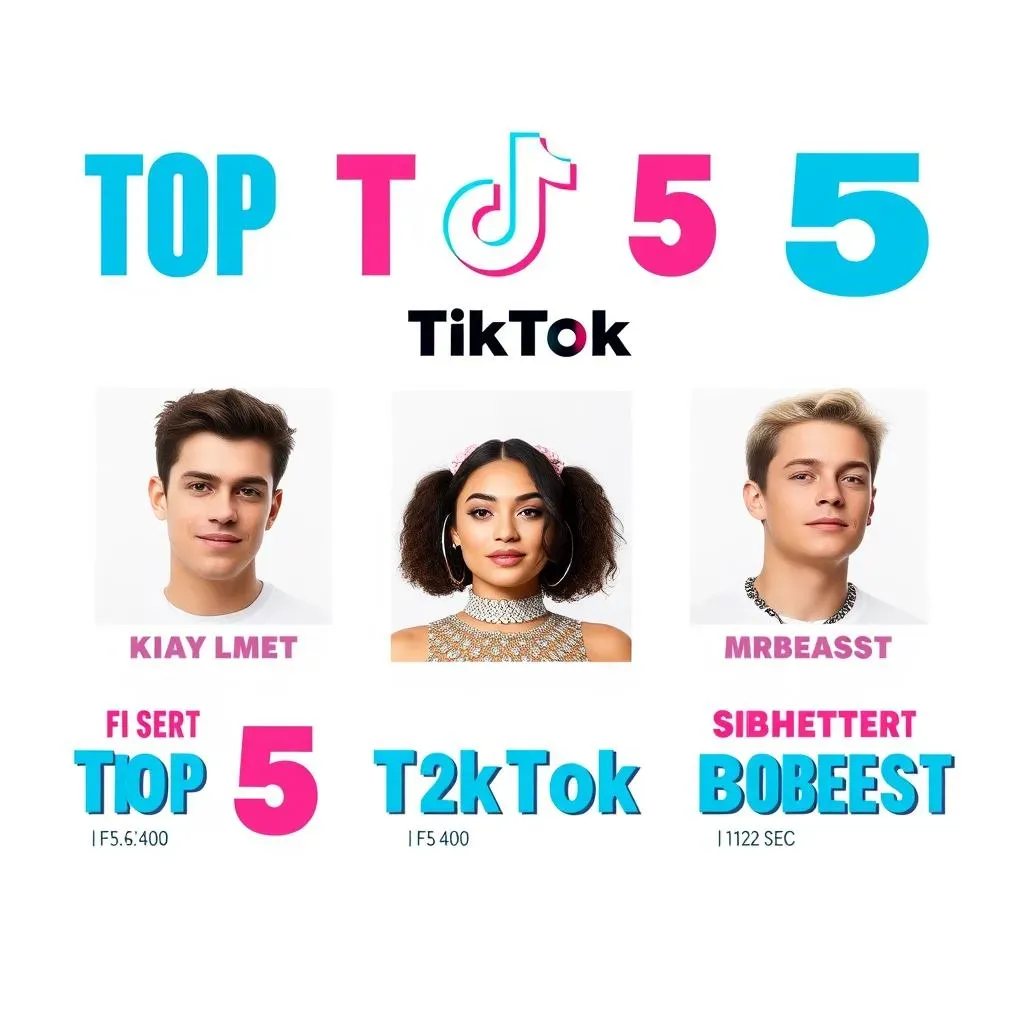 The Reigning Champions: Top 5 TikTok Stars