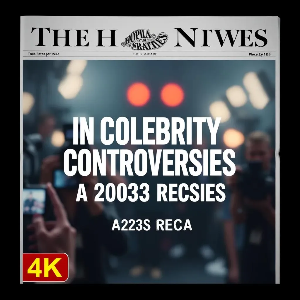 The Year in Celebrity Controversies: A 2023 Recap